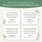 La Biblia en un año - 52 semanas en la Palabra de Dios