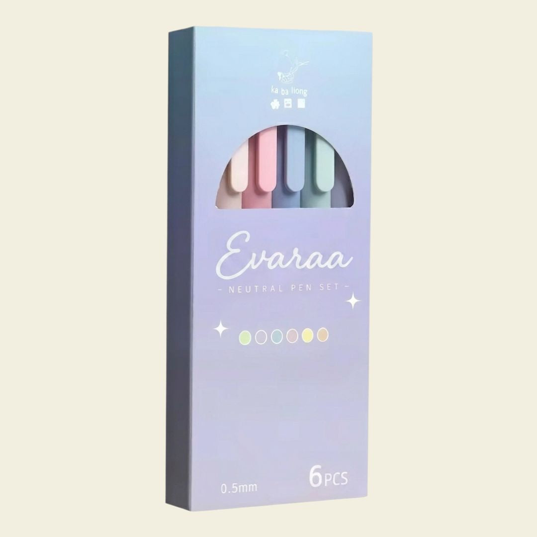 Hermoso Set de Bolígrafos Pastel
